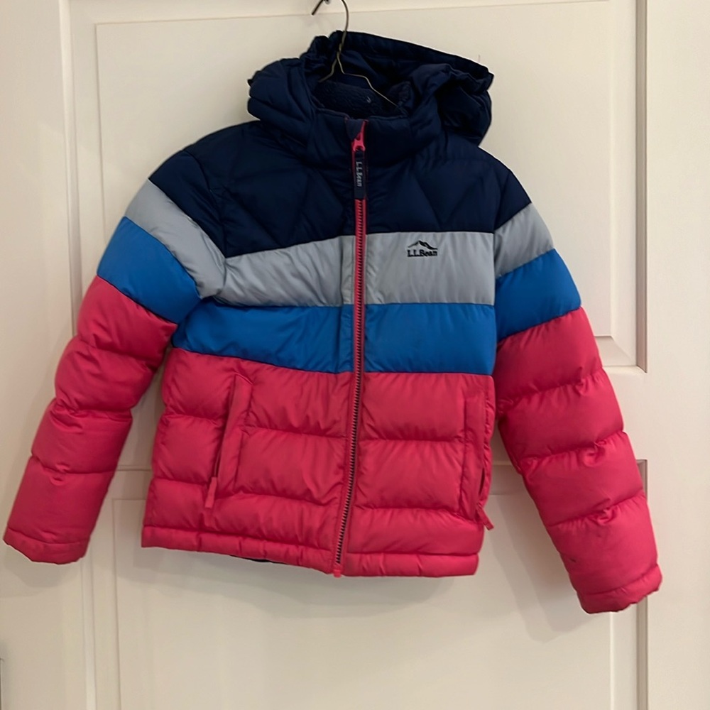 L.L. Bean Colorblock Puffer